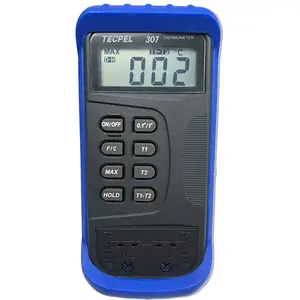 TECPEL DTM-307 Zweikanal-Digital-Thermometer