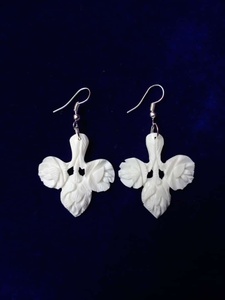 Pendientes de hueso de búfalo hechos a mano de alta calidad, superventas, pendiente de hueso de búfalo Natural, pendiente de cuerno y hueso de búfalo - Product Image 3