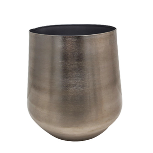 Decoración de mesa, centro de mesa, florero de hierro, Color plateado, tamaño estándar, maceta para decoración del hogar y la sala de estar - Product Image 2