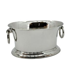 Tina de fiesta de bebidas martillada con aislamiento de doble pared de acero inoxidable más vendida para enfriar bares de vino Catering - Product Image 3