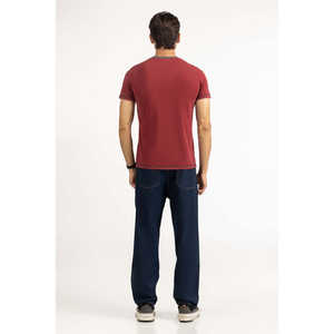 เสื้อยืดทรงหลวม 100% ผ้าฝ้าย โอเวอร์ไซส์ รุ่น MN-TS-SS25-049 น้ำหนัก 180 กรัม ผ้าเจอร์ซีย์ ปักลายตามสั่ง พร้อมตัวเลือกการอัดแน่นด้วยเส้นใยไม้ไผ่ - Product Image 4