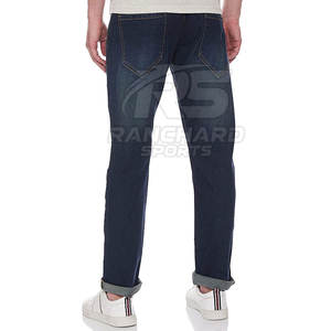 กางเกงยีนส์ผู้ชายดีไซน์ล่าสุด บริการ OEM ผลิตตามสั่ง สวมใส่สบาย คุณภาพพรีเมียม - Product Image 2