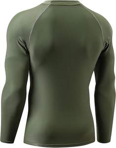 เสื้อแรชการ์ดผู้ชายผ้าสเตรช เหมาะสำหรับการฝึกเล่นเซิร์ฟ การออกกำลังกายในสระ และการออกกำลังกายในน้ำทั่วไป - Product Image 2