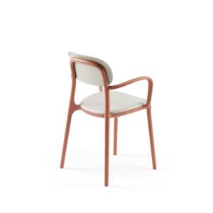 Sillón Moderno de Plástico Apilable para Uso en Villas y Talleres, Marca Tilia - Product Image 2