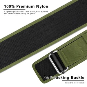 เข็มขัดไนลอนยกน้ำหนักแบบพรีเมี่ยมผลิตเอง - Product Image 3