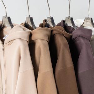 Vente en gros de sweat-shirts à capuche surdimensionnés en molleton polaire épais à épaules tombantes, 100 % coton, personnalisés, unisexes, pour l'hiver - Product Image 4