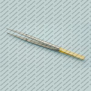 Pinzas de Microsutura Castroviejo TC de 7 Pulgadas, Instrumento Quirúrgico Oftálmico de Acero Inoxidable, Microcirugía de Precisión Manual - Product Image 1