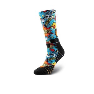 Logo Athletic <b>Men</b> 100% Cotton <b>Sock</b> No Minimum Order Print Sublimation Customize OEM Custom Sports <b>Socks</b> - Product Image 4