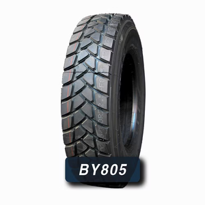 Neumático de Camión Sin Cámara 295/80R22.5 para Vehículos de Carga Pesada, Patrón de Banda de Rodadura Profunda, Agarre y Estabilidad Mejorados - Product Image 3