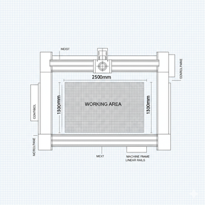 Routeur de menuiserie fiable JX-1325 3/4 axes pour la fabrication de plaques de <span class=keywords><strong>bois</strong></span> industrielles de précision, prix usine - Product Image 3
