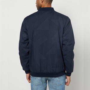 Meilleure vente de blouson de baseball pour hommes avec logo personnalisé veste polaire toile Collage Letterman hiver BD impression de logo personnalisé - Product Image 5