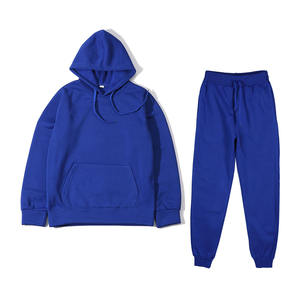 Vente en gros Ensemble Sweat à capuche surdimensionné en coton mélangé avec logo personnalisé Sweat à capuche pour hommes Sweat à capuche de couleur unie pour tricoté imprimé - Product Image 5