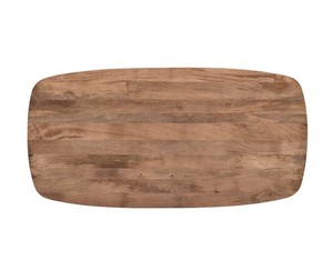 Table à manger en bois massif Base en araignée Nouvelle forme rectangulaire Tops Bois de chêne manguier pour atelier à domicile Design miroir pour hôtels - Product Image 3