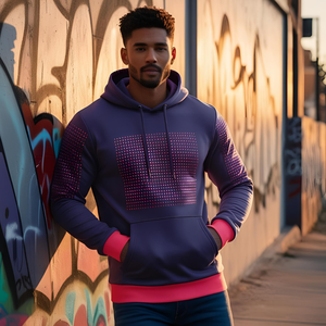 Sweat à capuche personnalisé 420GSM poids lourd Streetwear Style Pull Sweat zippé brodé Impression numérique Bouffée Imperméable Hommes - Product Image 1