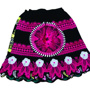 Faldas de vestido de baile de moda para mujer personalizadas de alta calidad transpirable algodón poliéster bordado estilo dulce cintura Natural - Product Image 2