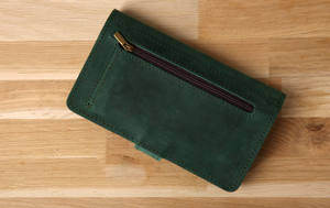 Bolsillo de cuero simple para tarjetas Pu, tarjetero delgado para tarjetas de crédito, tarjetero para tarjetas de crédito de identificación comercial, 2017 - Product Image 6