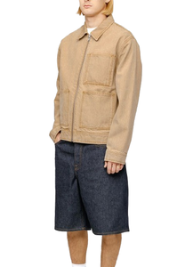 Chaqueta de mecánico de sarga de algodón 100% de lona pesada, chaqueta de trabajador con forro acolchado personalizado para hombres - Product Image 5