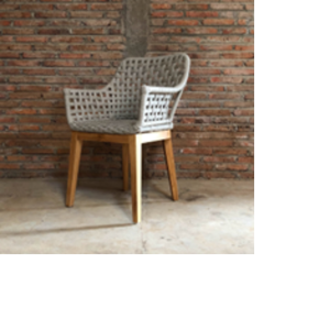 Hot Sale Modern Backrest <b>Chair</b> UV Resistant <b>Outdoor</b> <b>Stackable</b> Strong Patio Woven <b>Chair</b> for Garden - Product Image 4