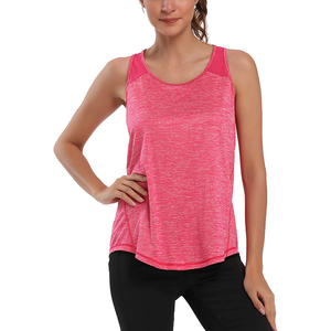 Camiseta sin mangas para gimnasio y yoga para mujer, 100% algodón, tejido de punto, ropa al por mayor y camiseta sin mangas de diseño personalizado - Product Image 5