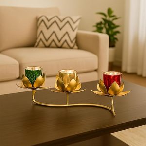 Antique Style Metal <b>Candlestick</b> <b>Holder</b> for Home Wedding Birthday & Easter Decor-Heat Resistant Eco-Friendly - Product Image 2