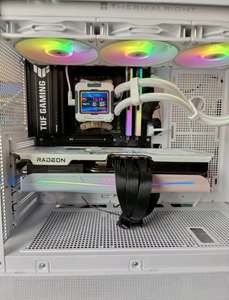 Sí Ton Sak ura Sugar Atl antis Rad EON RX 9070 XT 16G GDDR6 OC G r a p h i c s C a r d Tarjeta de video para juegos Personajes de anime - Product Image 5