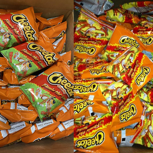 Cheetos Flamin Hot Crunchy Cheese Flavored <b>Snacks</b> 10x226.8g - Product Image 5