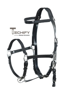 Juego de Brida de Cuero Azul Rey para Caballo con Pechopetral y Riendas Ajustables, Equipo Ecuestre Occidental - Product Image 5