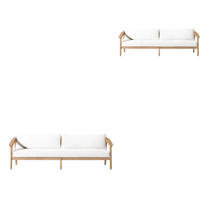 Sofá para exteriores de estilo sencillo para jardín, villa, muebles de madera, sofá para jardín, de Hotel Patio, sofá Premium para exteriores - Product Image 6