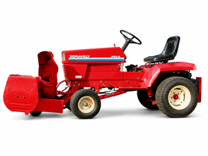 Tractor cortacésped Gravely 8163-G rojo 2WD, fácil de operar - Product Image 1