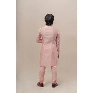 Conjunto de Kurta larga de diseñador para bodas y celebraciones festivas Conjunto de Kurta larga con bordado intrincado para eventos especiales - Product Image 5