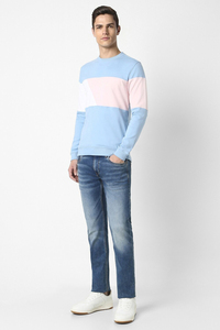 Sweat-shirt basique élégant pour homme avec logo personnalisé imprimé, léger, toutes saisons, simple, sweat-shirt à col rond pour tous les jours - Product Image 6