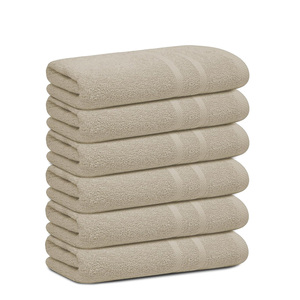 Toalla de baño de uso doméstico para hotel OEM 100 por ciento algodón suave absorbente Toalla de baño de secado rápido para el hogar Spa gimnasio viaje Uso de lujo - Product Image 4