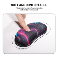 Tapis de souris de jeu pour gamer, tapis de bureau personnalisé pour PC, tapis de jeu antidérapant, tapis de bureau mignon, tapis de souris en mousse à mémoire de forme pour le bureau