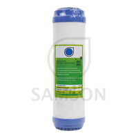 Cartouche filtrante UDF au charbon actif granulaire 10 Taiwan pour filtration d'eau potable domestique manuelle, marques OEM, capacité 2000 GAL