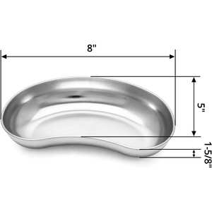 Plateau de rein en acier inoxydable de qualité supérieure pour environnements stériles et propres - Product Image 5