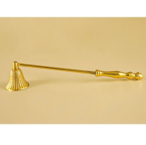 Latest Design Brass <b>Candle</b> Snuffer for Home Wedding Parties <b>Candle</b> <b>Flame</b> Safely With Long Handle <b>Candle</b> Accessory - Product Image 4