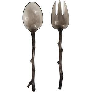 Ensemble unique de cuillères artisanales en corne de buffle avec finition lisse et savoir-faire détaillé pour une élégance rustique - Product Image 6