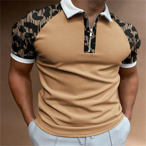 2023 verano ropa de hombre Polos moda solapa camiseta 3D estampado de secado rápido Golf Casual manga corta Tops ropa de calle de lujo - Product Image 4
