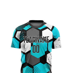 Uniformes de alta calidad y baratos 2025, suministro de fábrica, ropa de fútbol personalizada, camiseta de fútbol de tela transpirable - Product Image 4