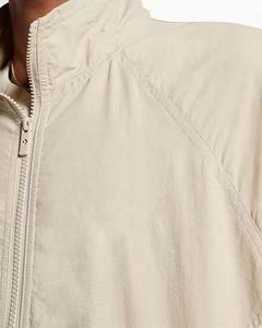 <b>Casual</b> Men's Autumn Windbreaker <b>Jacket</b> with Zipper <b>Lightweight</b> Nylon/Polyester Outdoor Waterproof Breathable Long Sleeve - Product Image 4