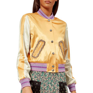 Winter Street Wear Style Fashionable Custom Logo Women <b>Canvas</b> <b>Jackets</b> / Plain Dyed Quick Dry 100% Cotton - Product Image 1