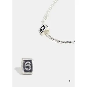 A3shop Miss a Fine Ciondoli e Charm Elegante Charm con Perline e Numeri - Product Image 4