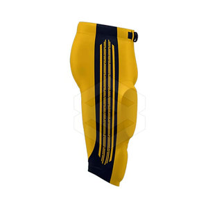Nueva llegada Ropa deportiva Nombre personalizado Impreso 100% Tela de poliéster Mejor precio Pantalón de fútbol americano - Product Image 5