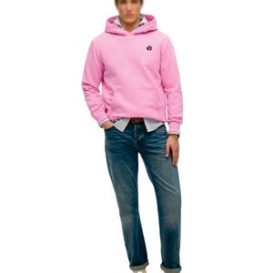 Sudadera con Capucha Holgada de Moda Urbana para Hombre, Sudadera de Algodón Lavado Pesado, Venta al por Mayor, OEM y ODM - Product Image 4