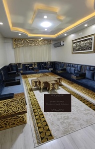 Arabic Majlis <b>Moroccan</b> Design Living Room Furniture Set 40cm Sitting Height Includes <b>Sofa</b> Wool Carpet Curtain Table-Full Home - Product Image 2
