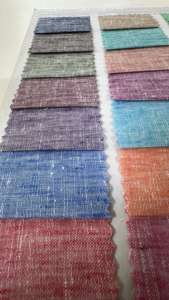 Tela de mezcla de lino para creaciones versátiles con estilo durante todo el año para ropa ligera decoración del hogar y niños/niñas - Product Image 4