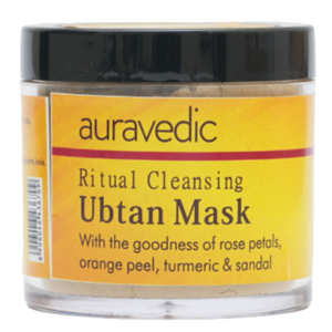Masque exfoliant rituel à base de curcuma Auravedic pour tous types de peaux 60g - Product Image 2
