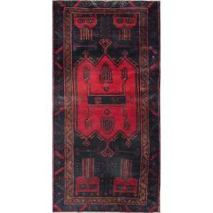 Hand Knotted Mahal <b>Wool</b> Rug Luxurious Vintage Design Artisan Crafted Floor Decor Rug For Home & Office - Product Image 1