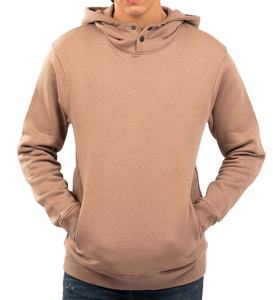 Sweat-shirts à capuche pour hommes en coton 100% de haute qualité, logo personnalisé brodé, surdimensionné, écologique, grande taille, automne 2026 - Product Image 2