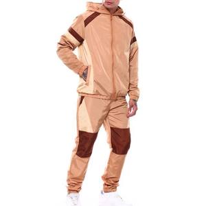 Haute qualité 100% polyester hommes hiver brise-vent survêtements nouveauté OEM Logo personnalisé multi poches imprimé pour adultes - Product Image 3